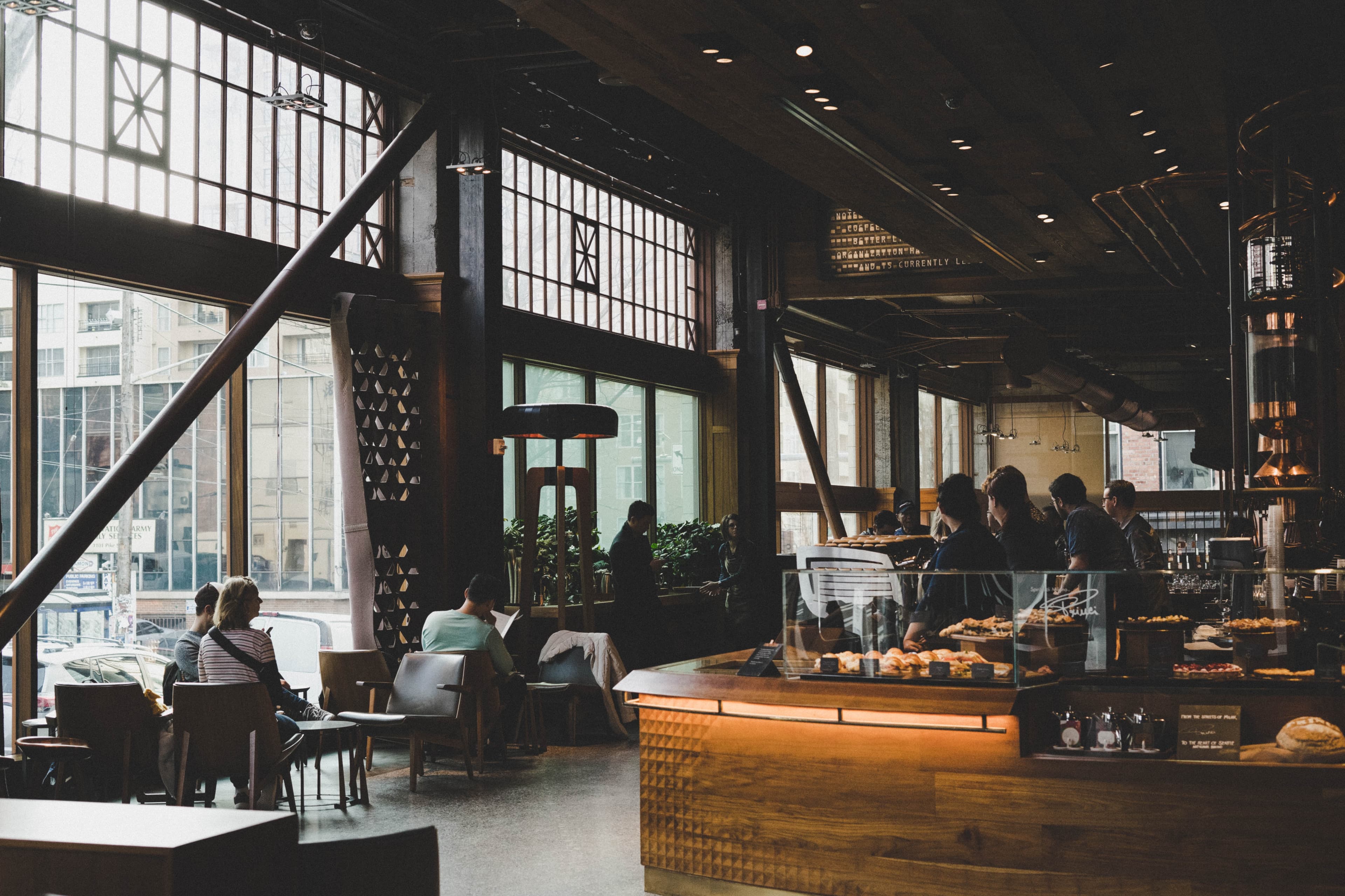 Cafe interior